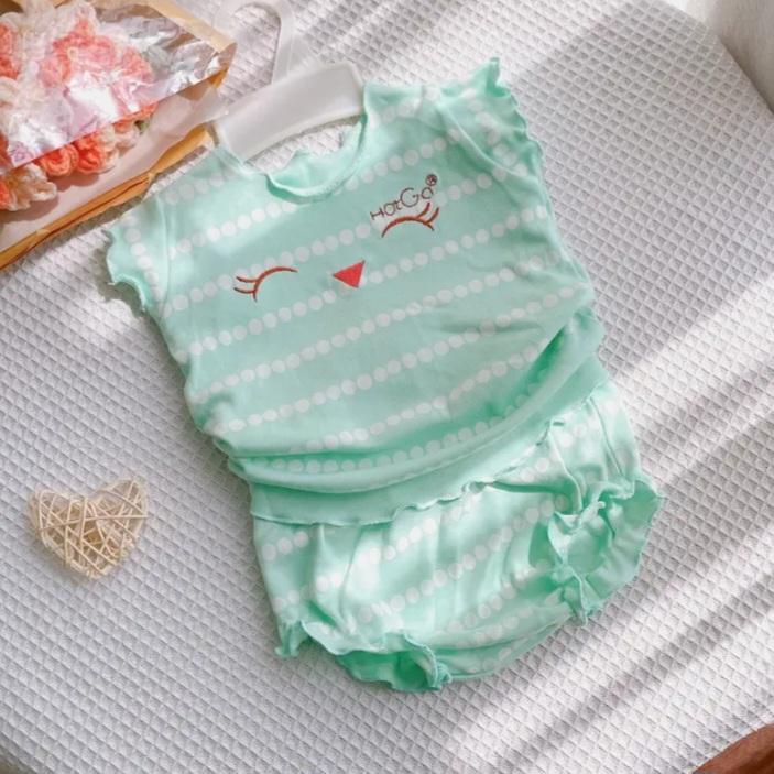 (5-7kg) Bộ Quần Áo Cánh Tiên Cho Bé Gái HotGa