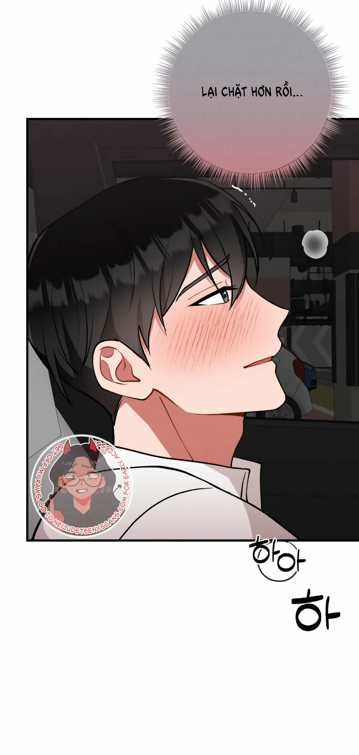 [18+] bạn của em trai không thể to như vậy! chapter 8.2 17