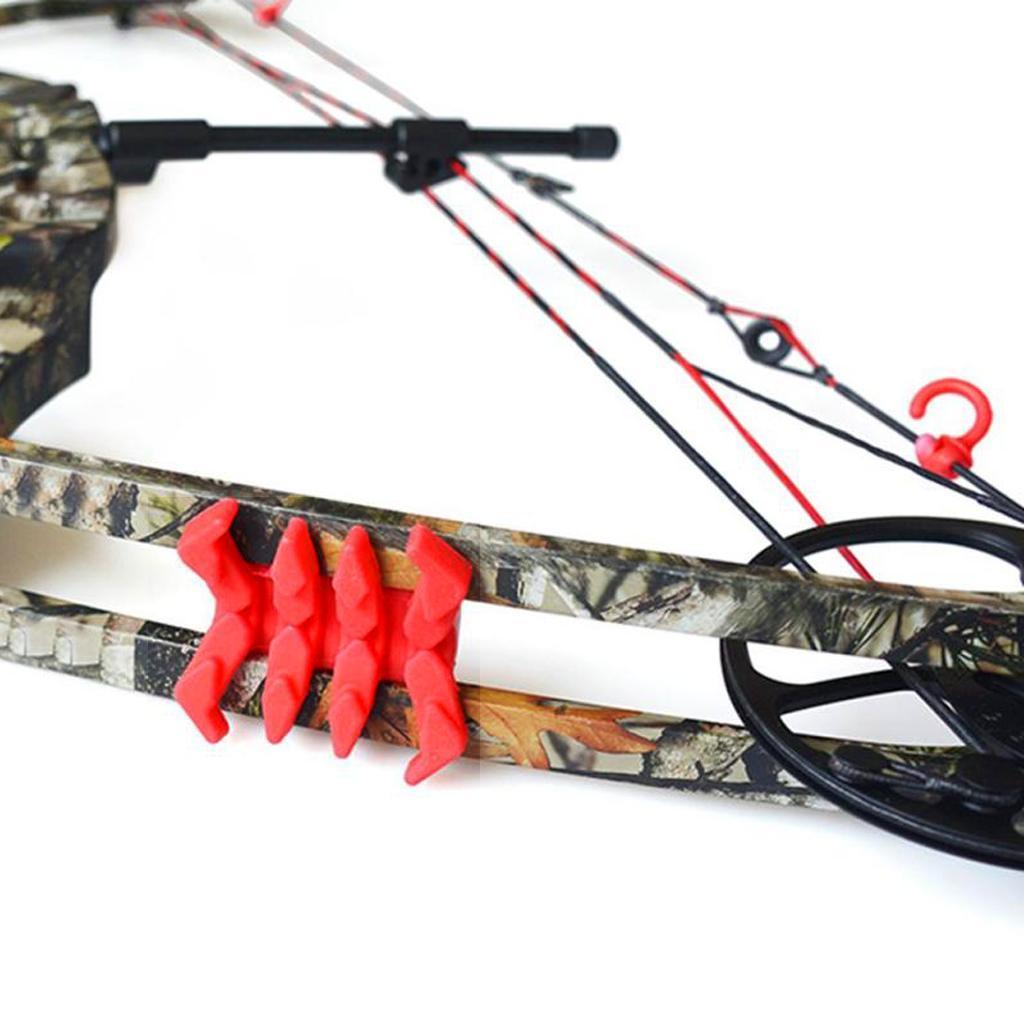 4 Pcs Compound Bow Shock Absorber Stabilizer