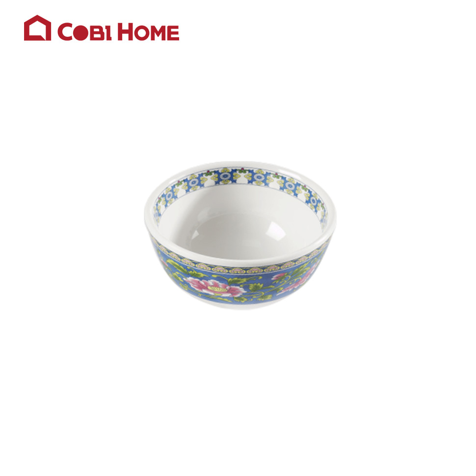 Chén, bát cơm họa tiết bằng melamine cao cấp 11.7cm