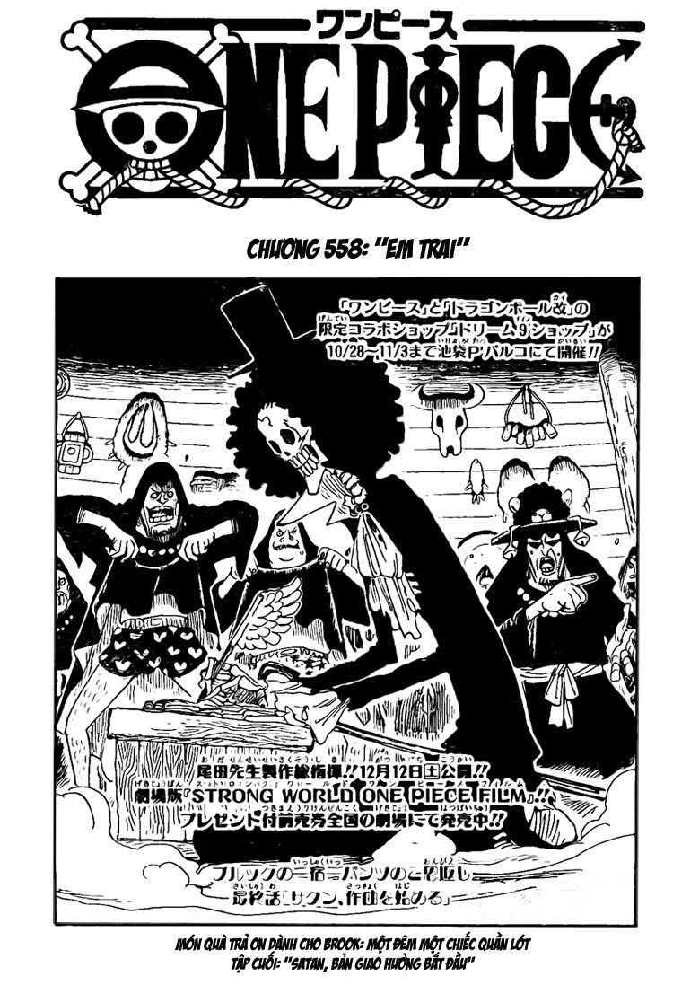 đảo hải tặc - one piece chapter 558 1
