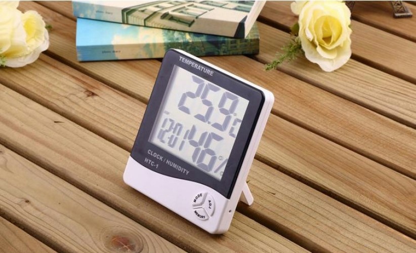 Máy đo nhiệt độ , độ ẩm không khí trong phòng - Hàng chính hãng