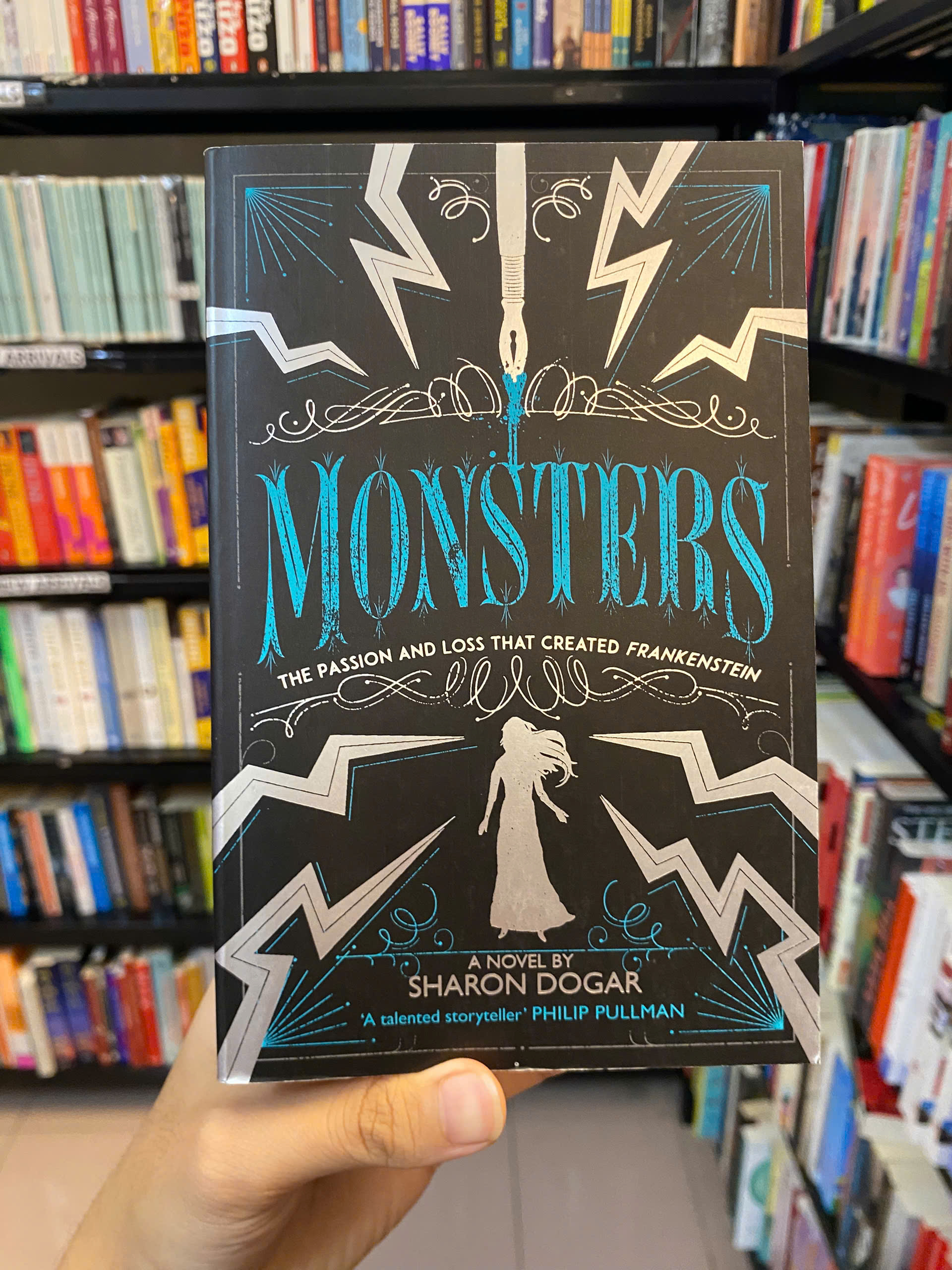Sách - Monsters: The Passion and Loss that Created Frankenstein by Sharon Dogar - English Novel / Ngoại văn Nhập khẩu