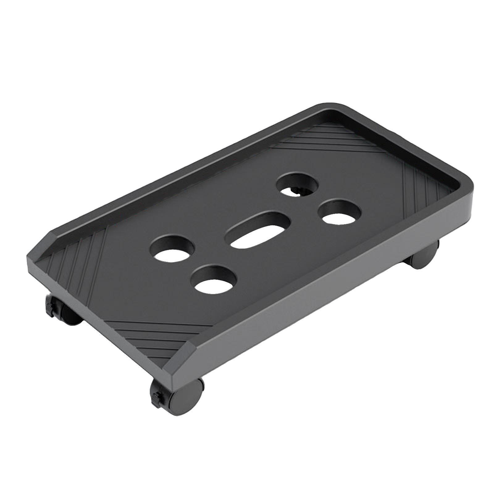 PC CPU Holder Stand Mobile with  for Office Home Under Desk