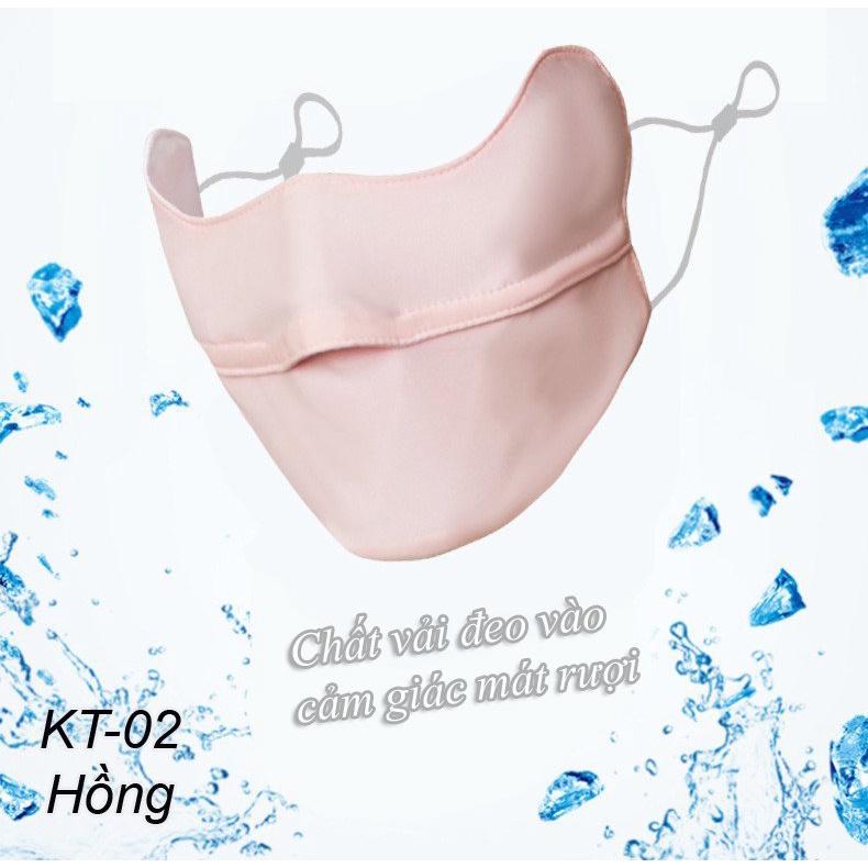 Khẩu Trang đi nắng chống tia UV UFP 50+ - Unisex Nam Nữ đều thích hợp KT02