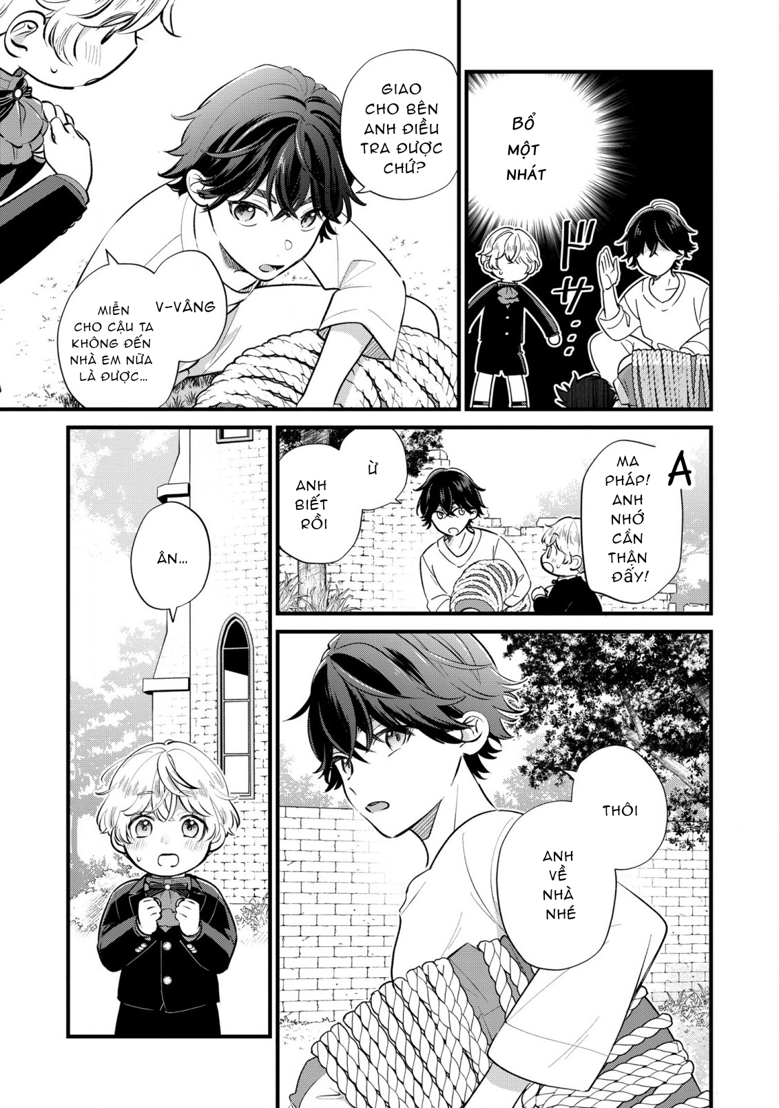 cuộc sống thường ngày muốn làm gì đó của con trai phản diện chapter 14 13