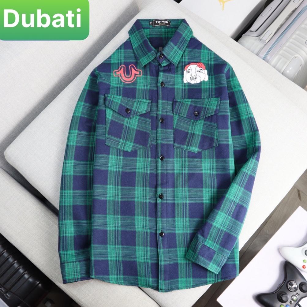 ÁO SƠ MI KATE LỤA NAM EVISU CHỐNG NHĂN HÀN QUỐC HOT TREND 2022 - DUBATI FASHION