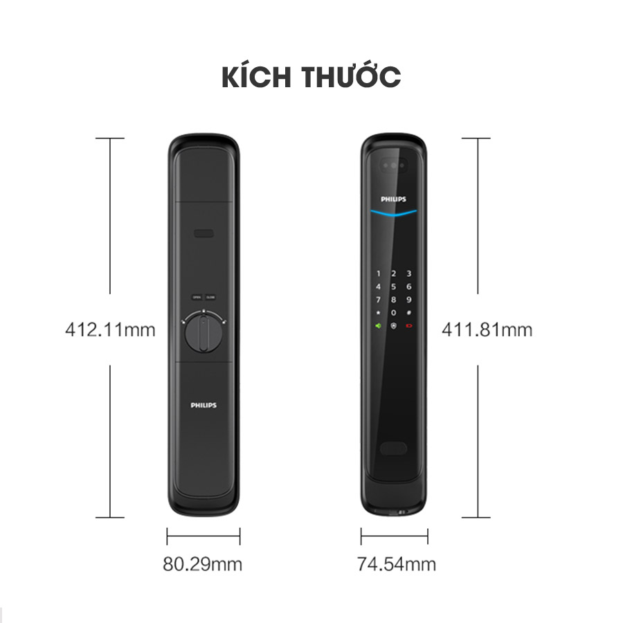 Khóa cửa thông minh Philips DDL702