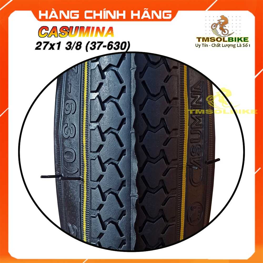 Vỏ Lốp Xe Đạp 27x1 3/8 Cho Xe Đạp Phổ Thông