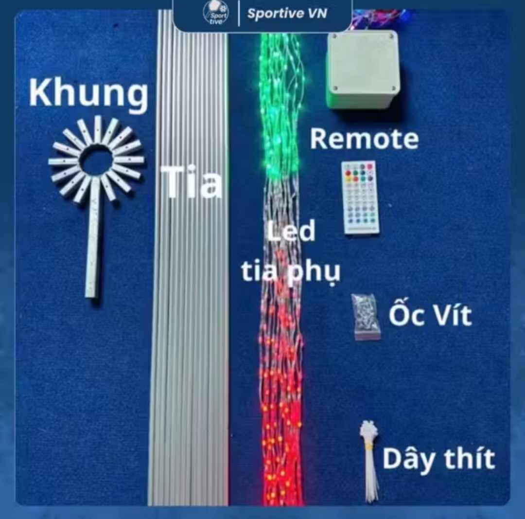 BỘ ĐÈN LED PHAO HOA NGOÀI TRỜI HIỆU ỨNG CỰC ĐẸP TRANG TRÍ CHUẨN