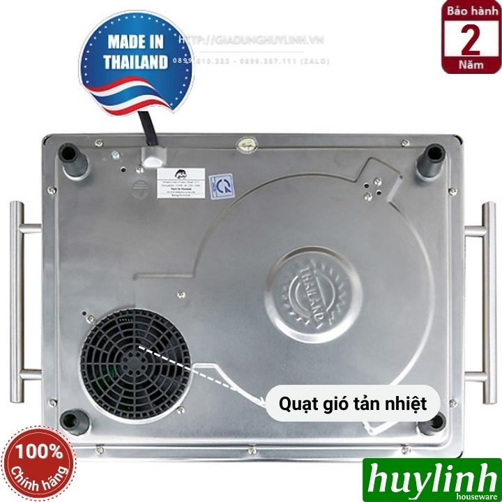 Bếp hồng ngoại đơn Iruka I-77 [I77] - Công suất 2200W - Sản xuất tại Thái Lan - Điều khiển cảm ứng - Mặt kính chịu lực Ceramic - Hàng chính hãng