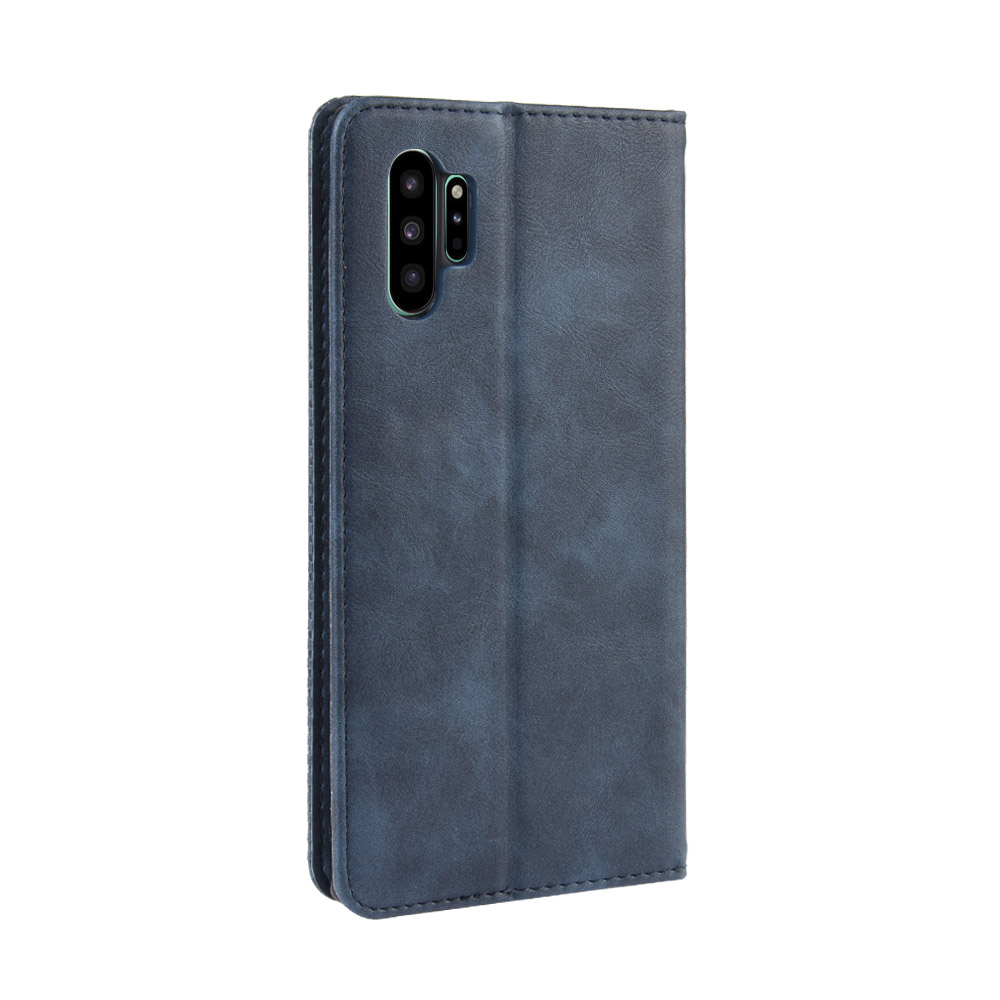 Bao da dạng ví, nam châm dành cho Samsung Galaxy Note 10 Plus, Note 10 Pro Luxury Leather Case - Hàng nhập khẩu