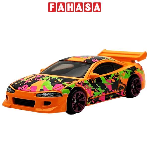 Đồ Chơi Mô Hình Siêu Xe - Hot Wheels Neon Speeders HRW71/HLH72 - 95 Mitsubishi Eclipse