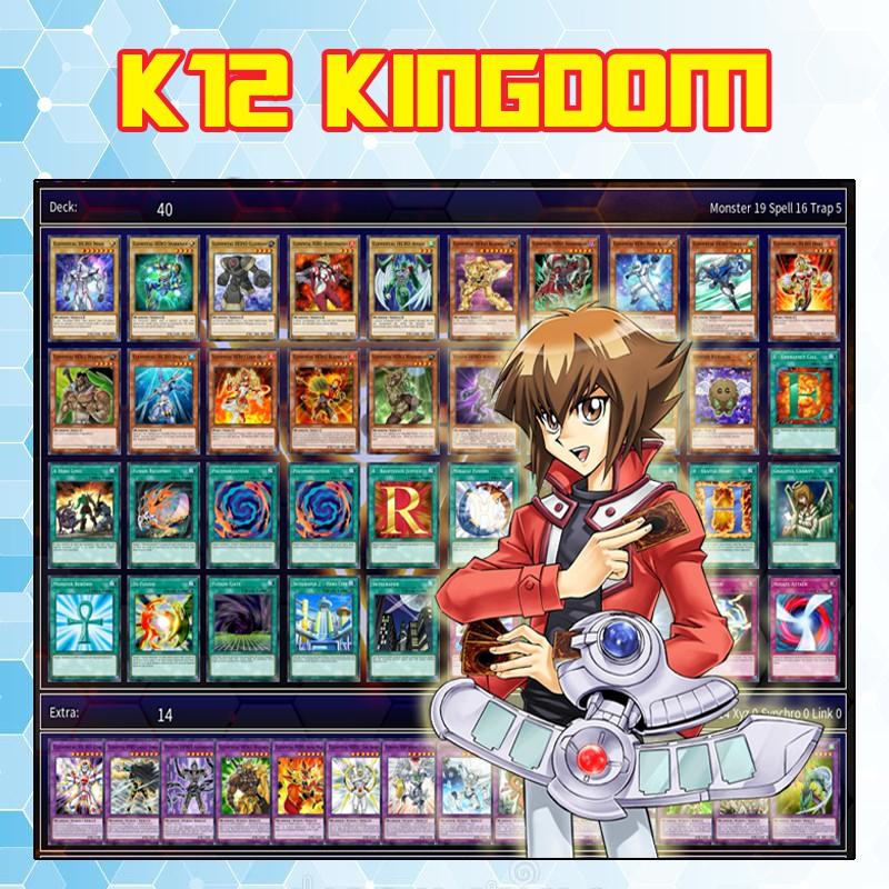 Bộ Bài HERO Yuki Judai inCard - bài Yugioh