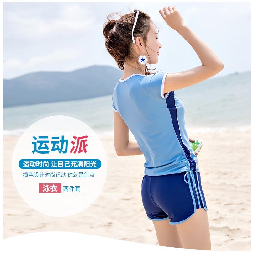 Đồ bơi hai mảnh quần sooc cao cấp