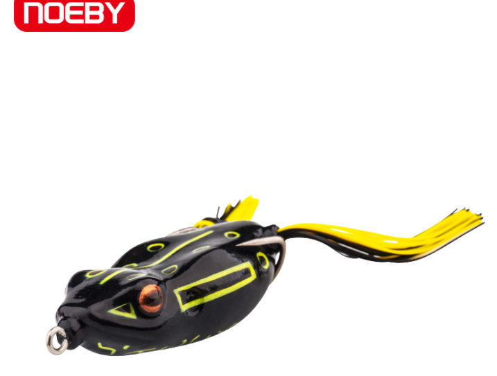 Mồi giả Noeby nhái hơi, dài 7cm, nặng 21g. Câu lure cá lóc, màu ngẫu nhiên