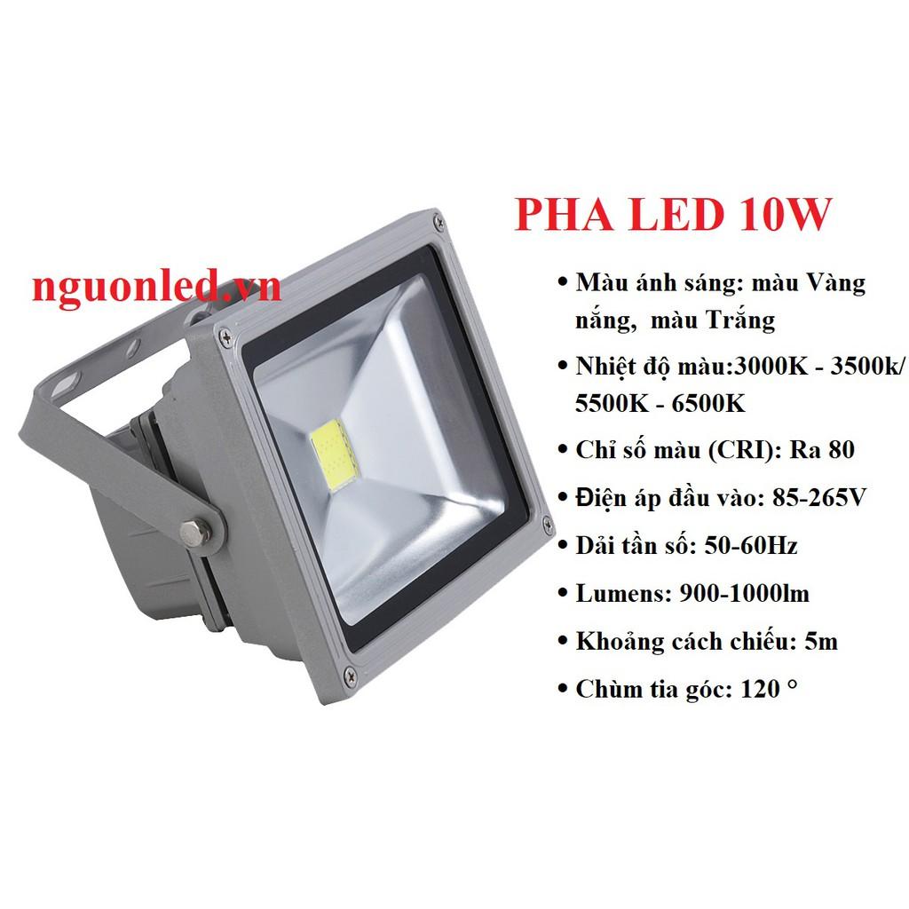 ĐÈN PHA LED 10W VỎ XÁM LOẠI TỐT, GIÁ RẺ, CHẤT LƯỢNG, ĐỦ WATT, ÁNH SÁNG VÀNG, RỘNG, CHIẾU XA, KÍN NƯỚC.