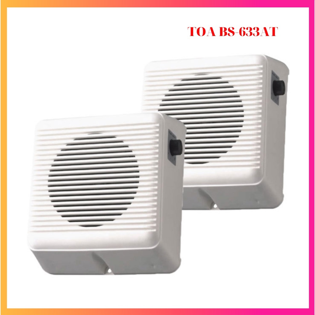 Loa hộp treo tường 6W TOA BS-633AT - Hàng Chính Hãng