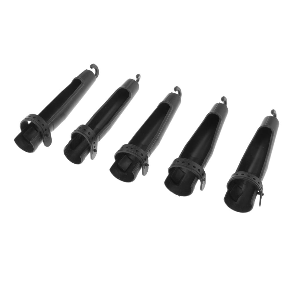 5Pcs Rock Sea Fishing Rod Tip Cover Fishing Pole Tip Protector Cap 20# 25#
