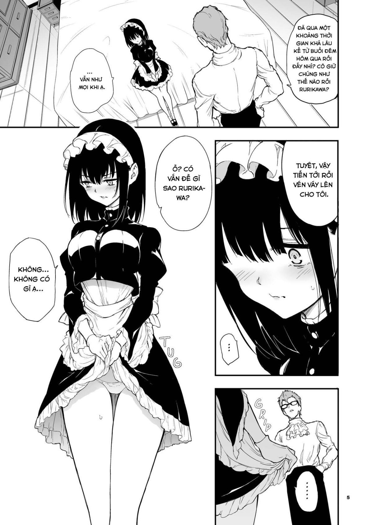 maid kyouiku -botsuraku kizoku rurikawa tsubaki chapter 4 3