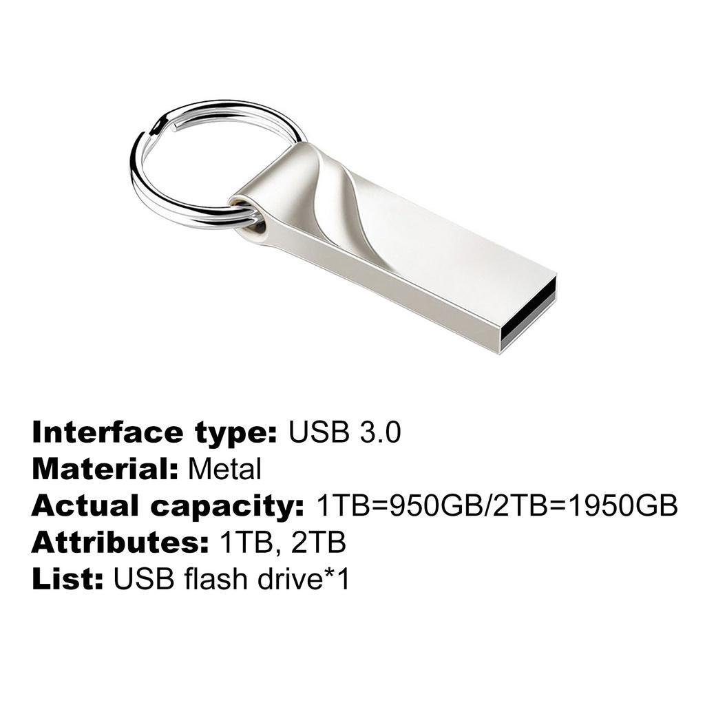 Usb 3.0 Dung Lượng 1TB/2TB Móc Khóa