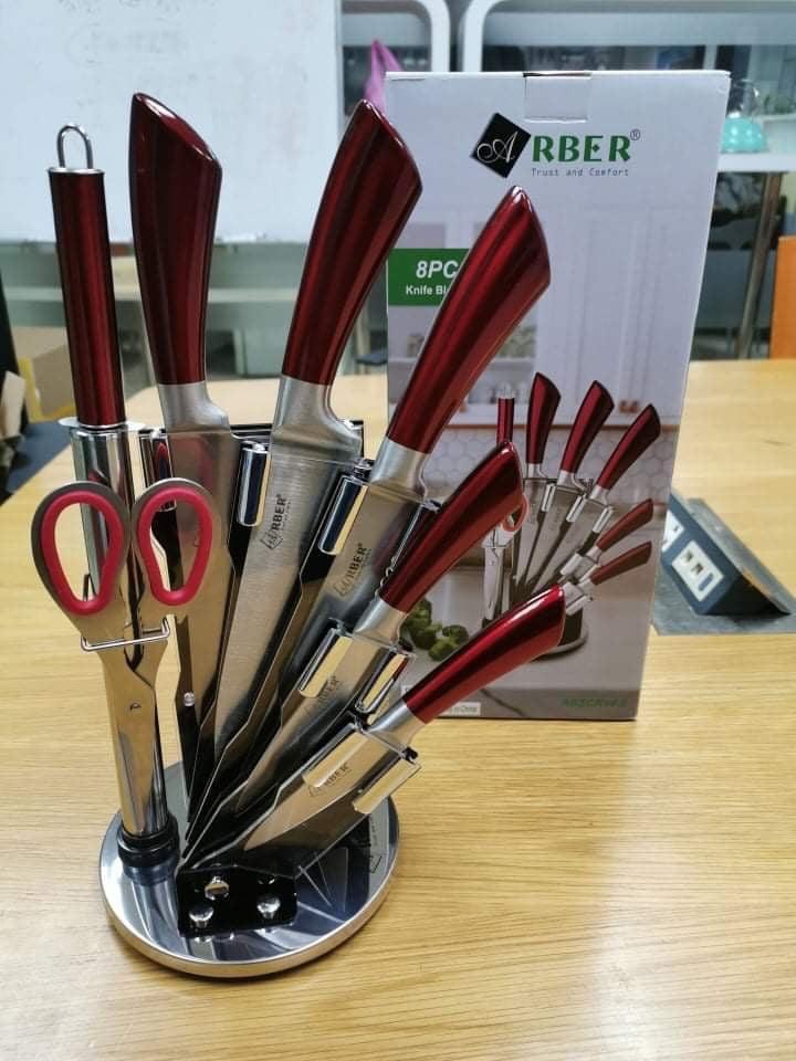 Bộ dao cao cấp Arber 8 món model ABSCR14-9