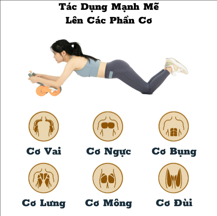 Dụng cụ tập cư bụng tại nhà dụng cụ plank tập gym giúp eo thon gọn hàng cao cấp