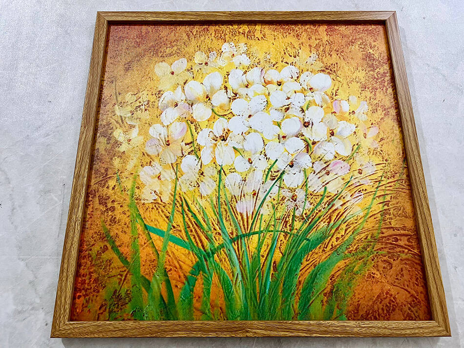 TRANH HOA - TRANH CANVAS - TRANH TREO TƯỜNG HOA TRẮNG
