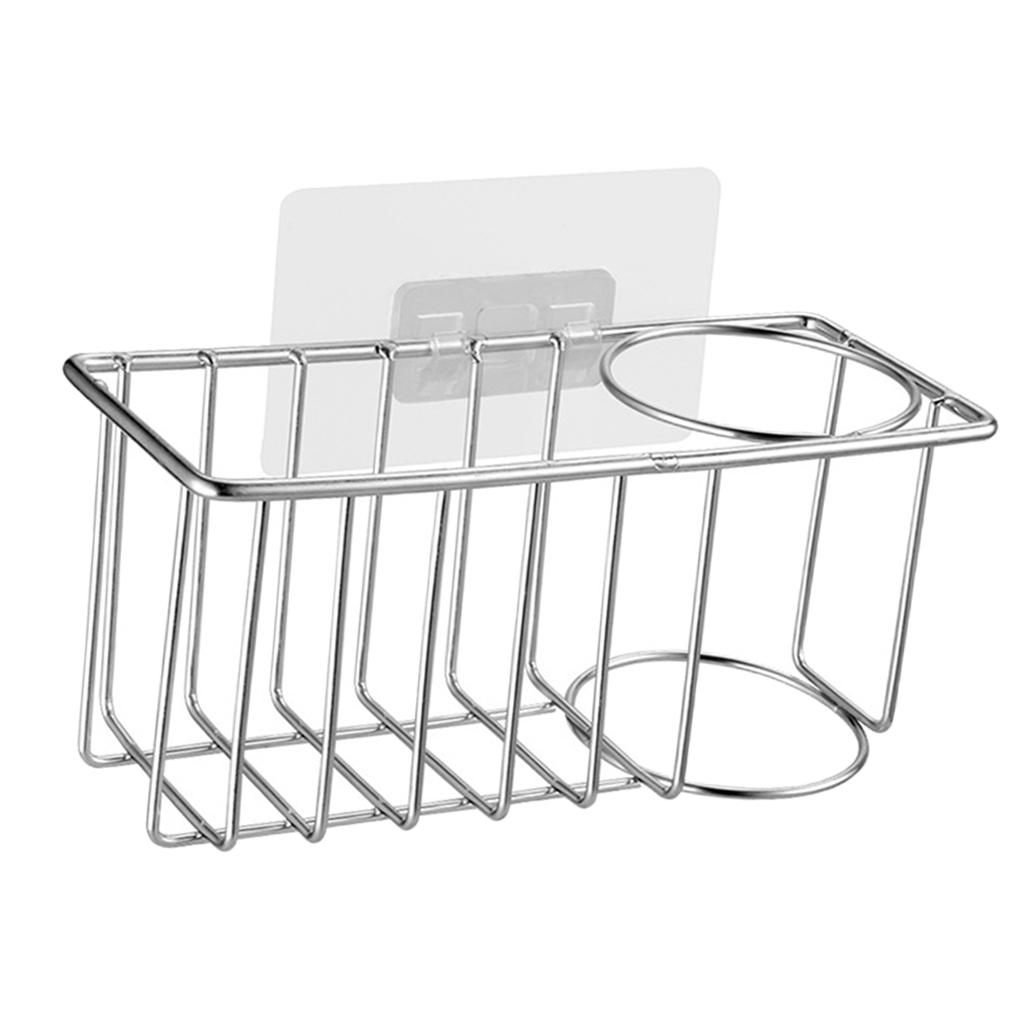 Kitchen Sponge Holder Dish Brush Holder Sink Organization Draining Basket