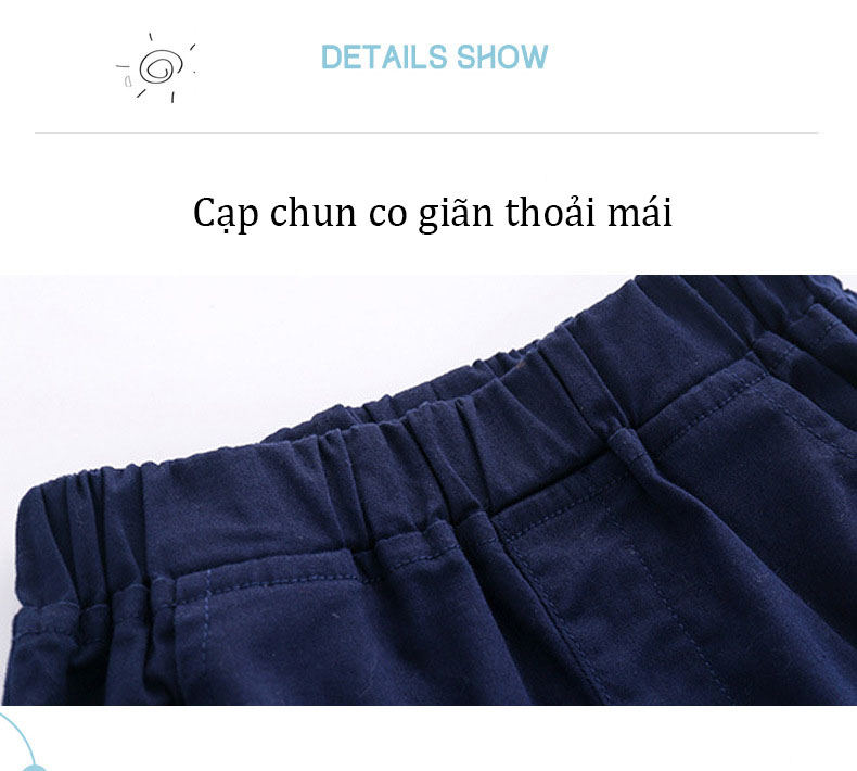 Quần short bé trai, quần đi chơi, ở nhà quần short mùa hè cho trẻ mã 2682