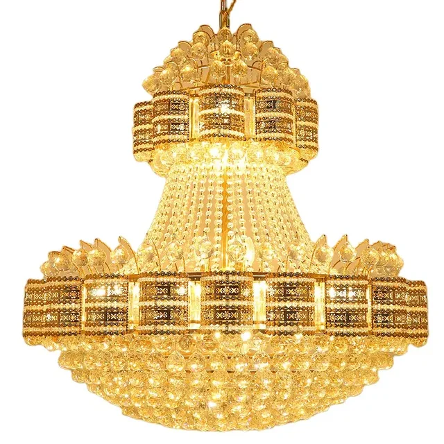 Đèn chùm pha lê thả trần kích thước lớn cao câp 3 chế độ ánh sáng sang trọng ,đèn chiếu sáng ,đèn trang trí cho phòng khách ,phòng bếp ,khách sạn