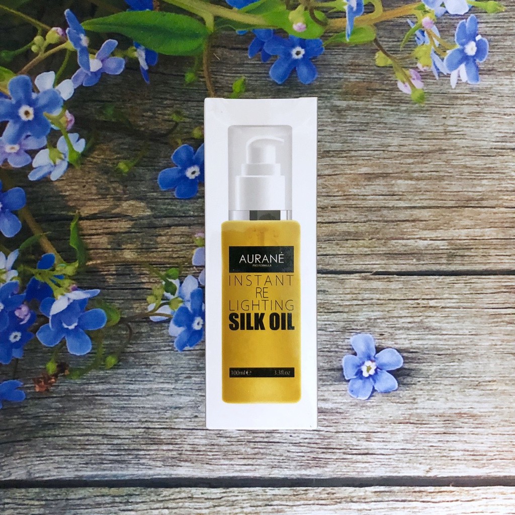 Serum tinh dầu bóng tóc Olive Instant Re Lighting Silk Oil Aurane 100ml