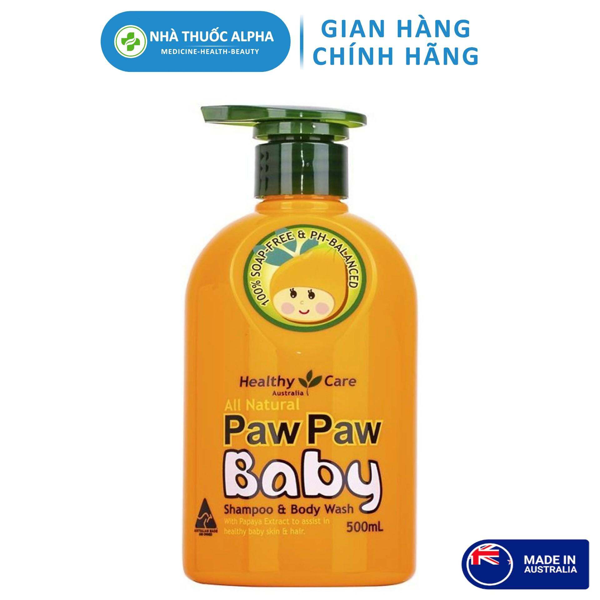 Sữa Tắm Đu Đủ Paw Paw Baby Healthy Care Úc 500ml