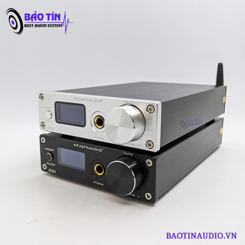 DAC FX D01 Giải mã 32Bit/768khz Chơi DSD 512 Tặng kèm Dây quang USA 2M