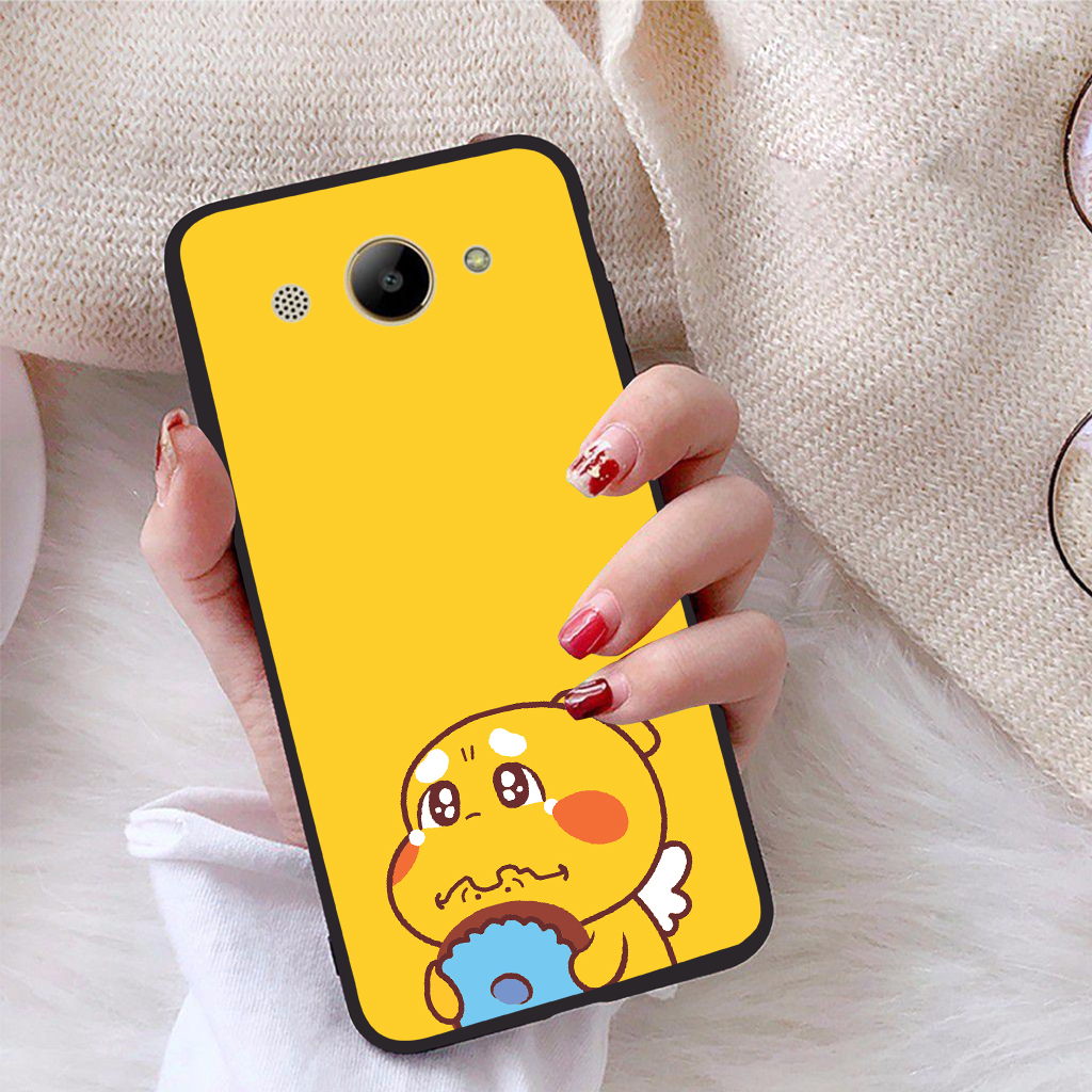 Ốp lưng dành cho Huawei Y3 2018 viền dẻo TPU Bộ Sưu Tập Khủng Long Lai Ong - Hàng chính hãng