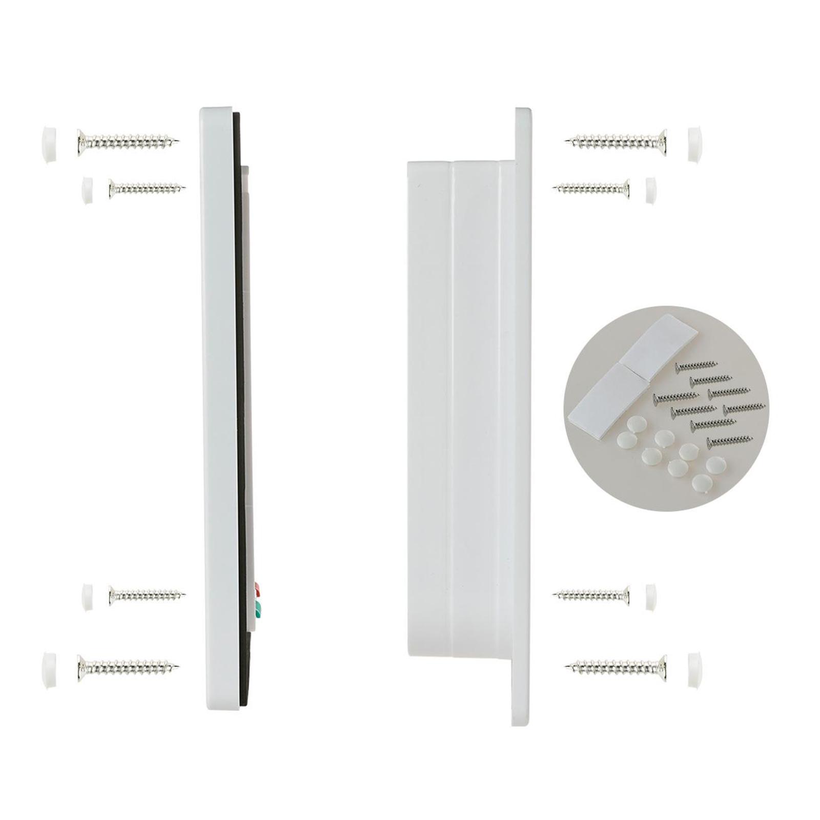 4-Way Locking Pet Door Frame Lockable Dog and Gate Cat Flap Door