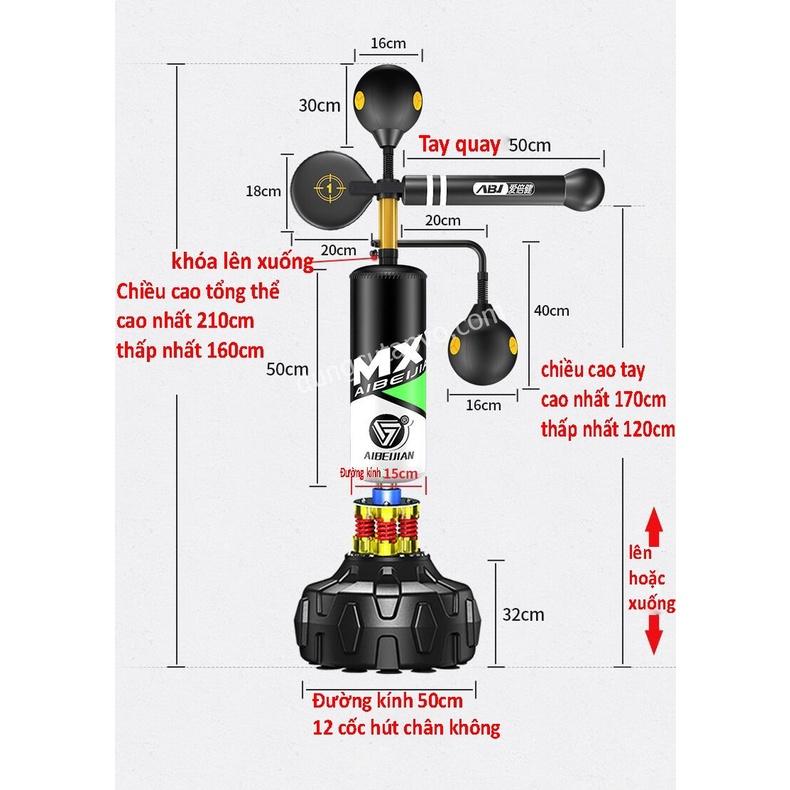 Trụ đấm đá phản xạ đa năng 360 độ trẻ em/ người lớn PTL 2004