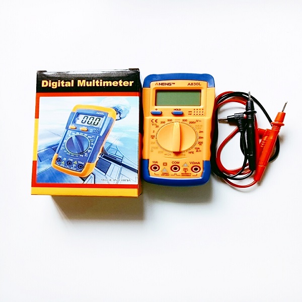 Đồng hồ đo điện vạn năng cao cấp dành cho thợ điện A830L ( có đèn màn hình tặng bin)