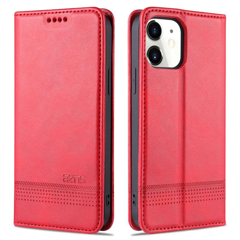 Bao Da Phong Cách Retro Có Ngăn Đựng Thẻ Cho Iphone Xs 11 12 Pro Max