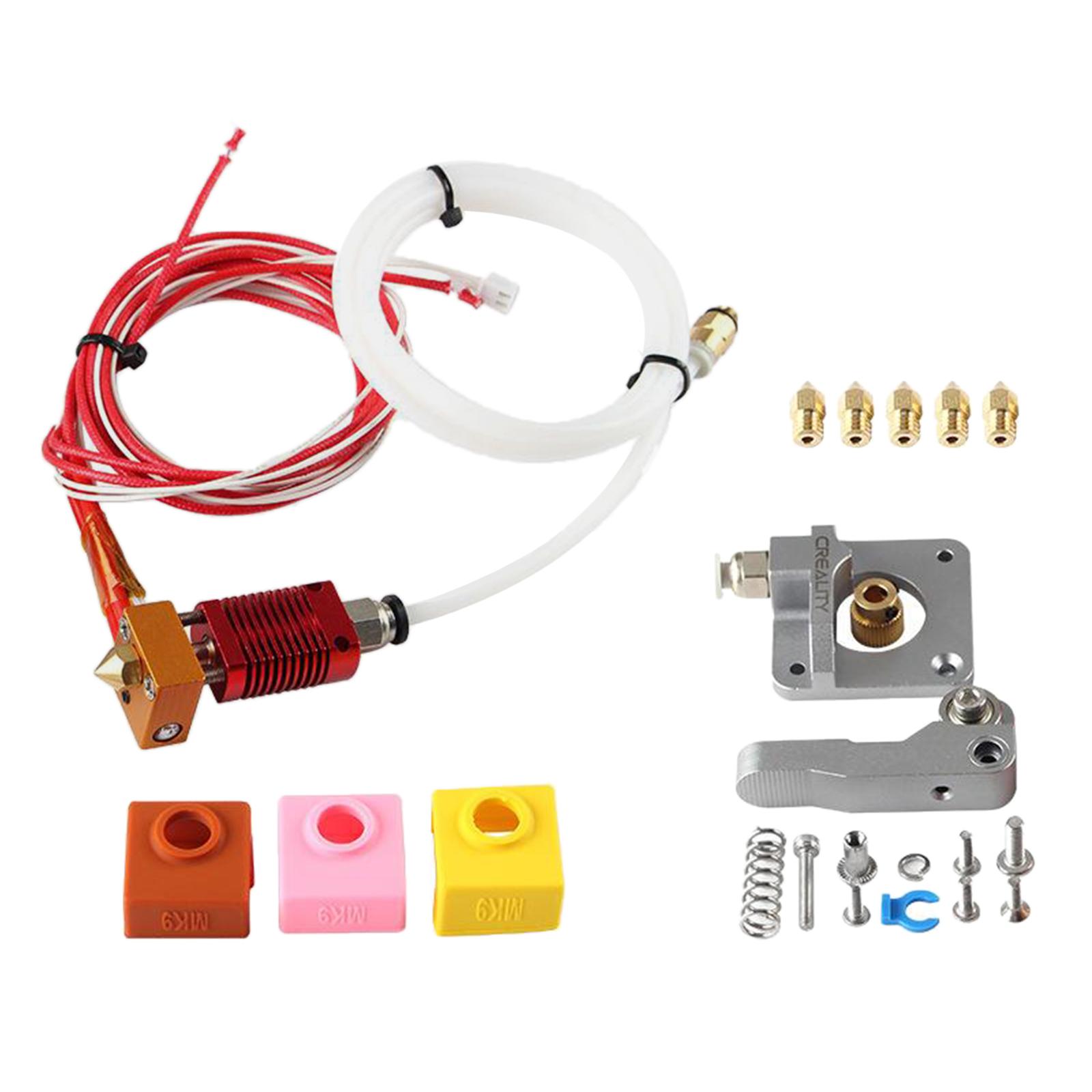 3D Printer MK9 Extruder Nozzle Silicone Sleeve Kit for Ender Accessories