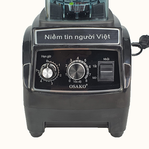 Máy Xay Sinh Tố Công Nghiệp Osako OS-1800 Đa Năng Công Suất Lớn 1800W Bộ 6 Lưỡi Dao Xay Tất Cả Các Loại Thực Phẩm