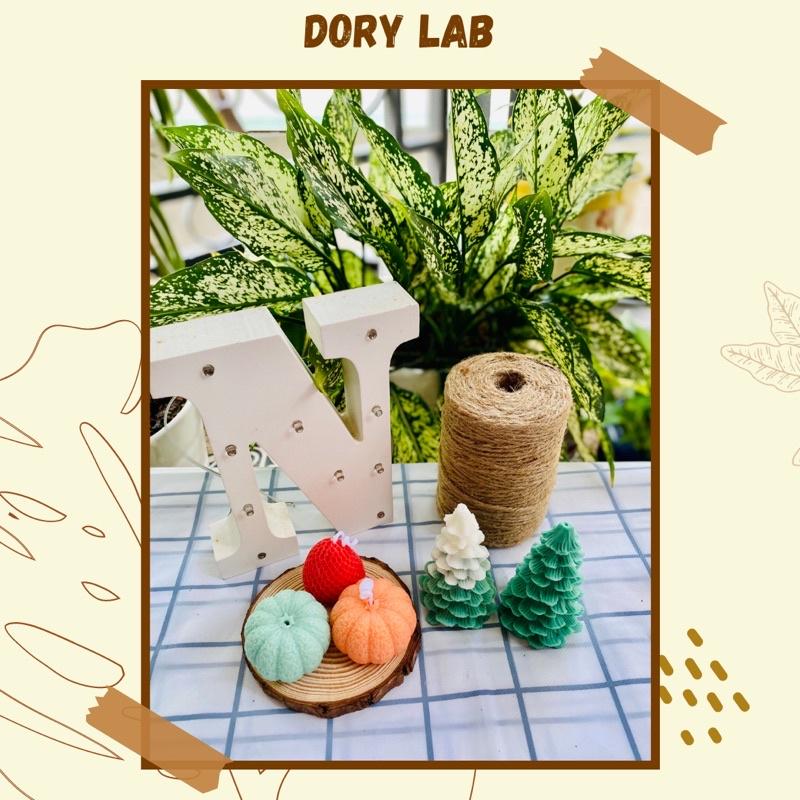 Nến Thơm Cây Thông Giáng Sinh Kèm Chậu Tròn Handmade, Quà Tặng Độc Đáo - Dory Lab