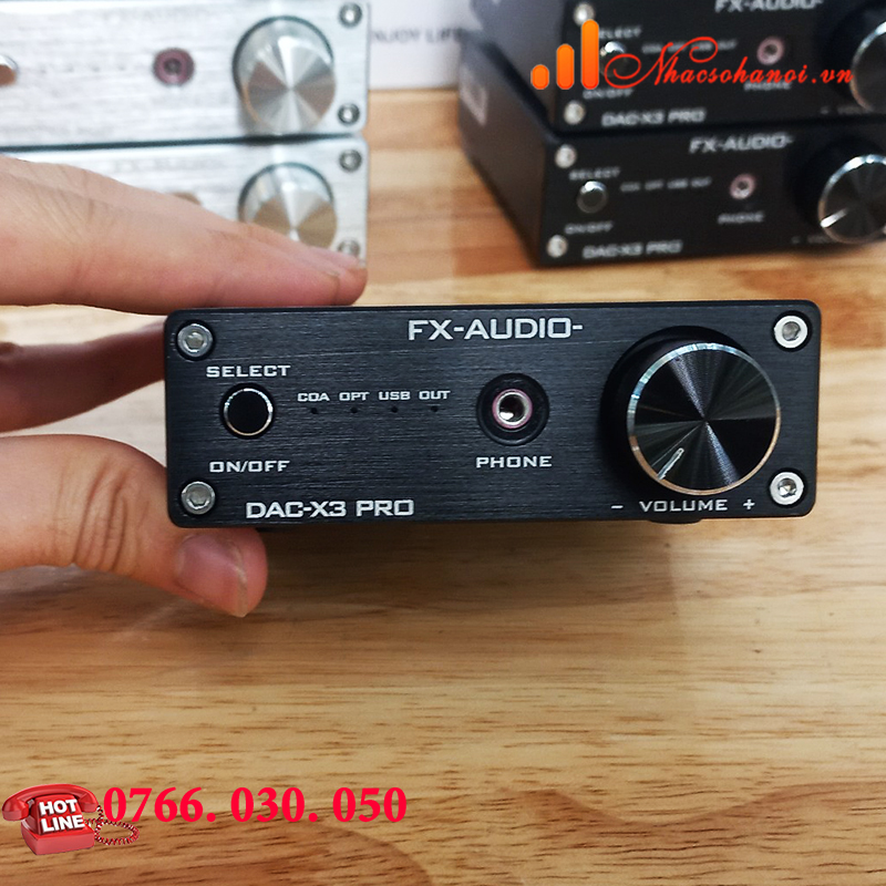 Giải Mã Giá Siêu Rẻ FX AUDIO X3-PRo Nghe Nhạc 24Bit - Hàng Chính Hãng