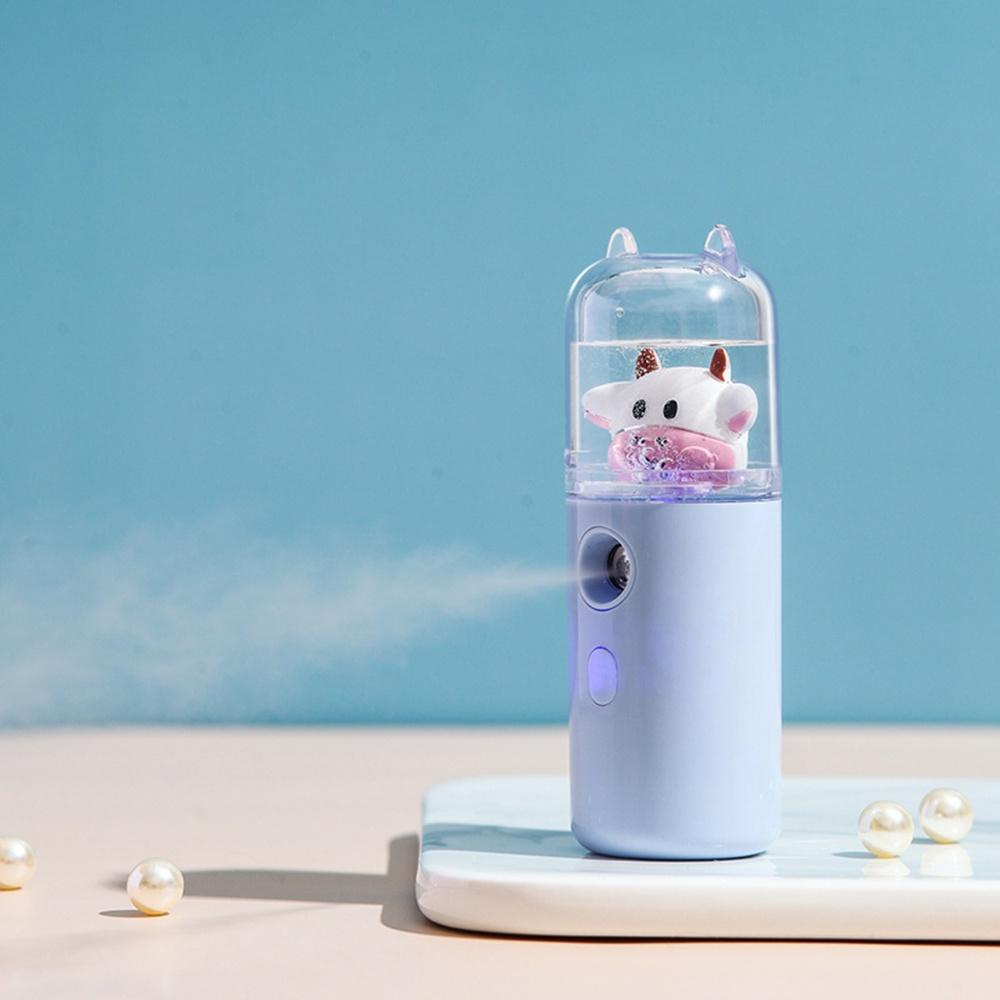 Dễ Thương Máy Phun Sương Tạo Độ Ẩm Cho Da Mặt Thiết Kế Nhỏ Gọn Sạc Usb Tiện Dụng