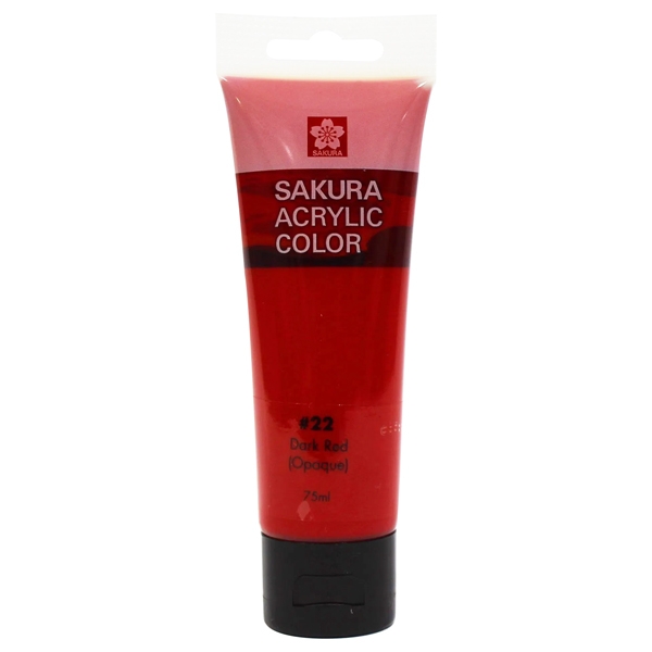 Màu Vẽ Acrylic Sakura 20ml - Màu Dark Red