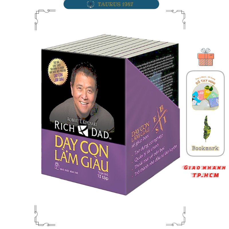 Combo Dạy Con Làm Giàu Trọn Bộ 13 Tập Tái Bản – Boxset