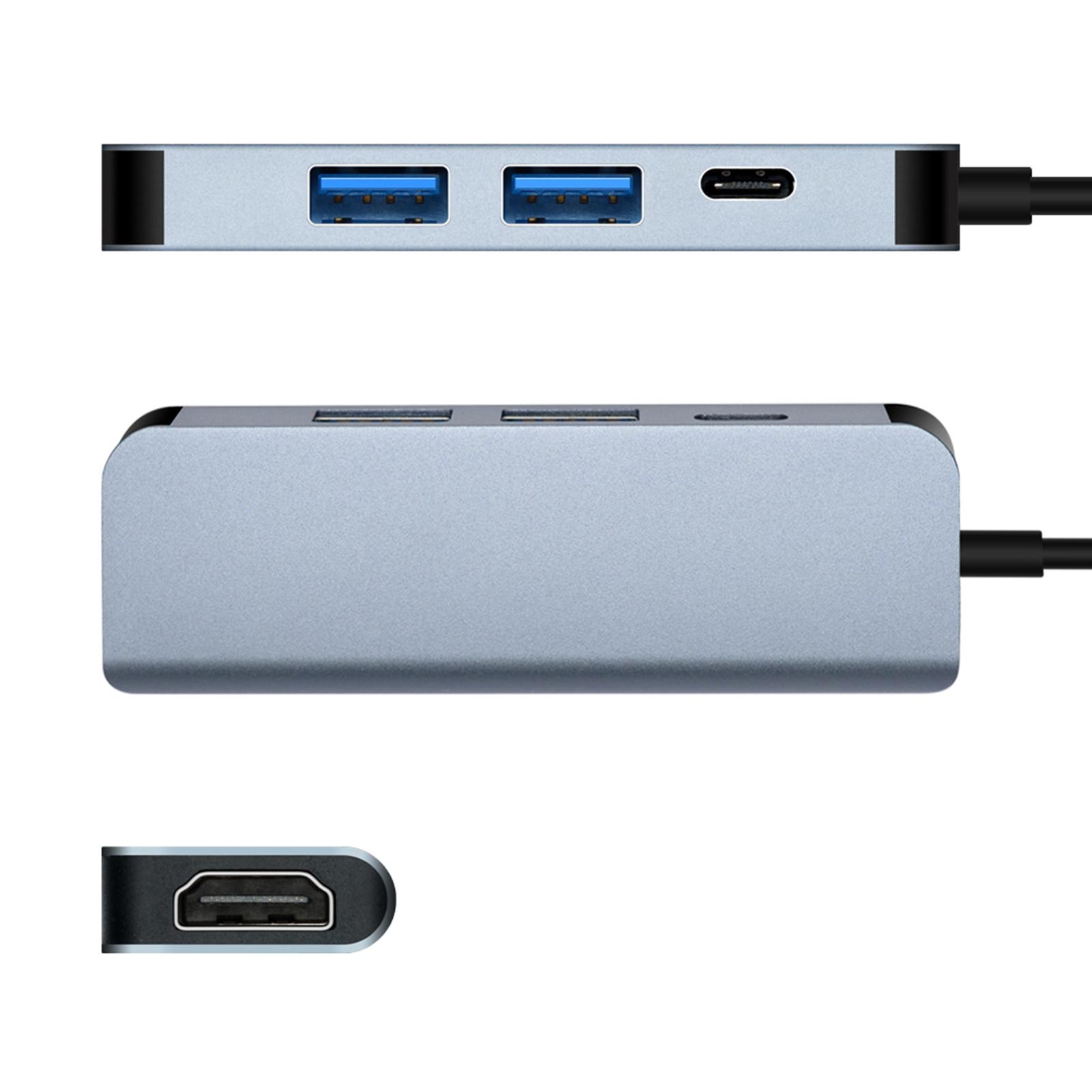 HUB đa chức năng: Hỗ trợ thẻ SD / thẻ TF / USB / giao diện HD / chuột / bàn phím / máy ảnh / đĩa U