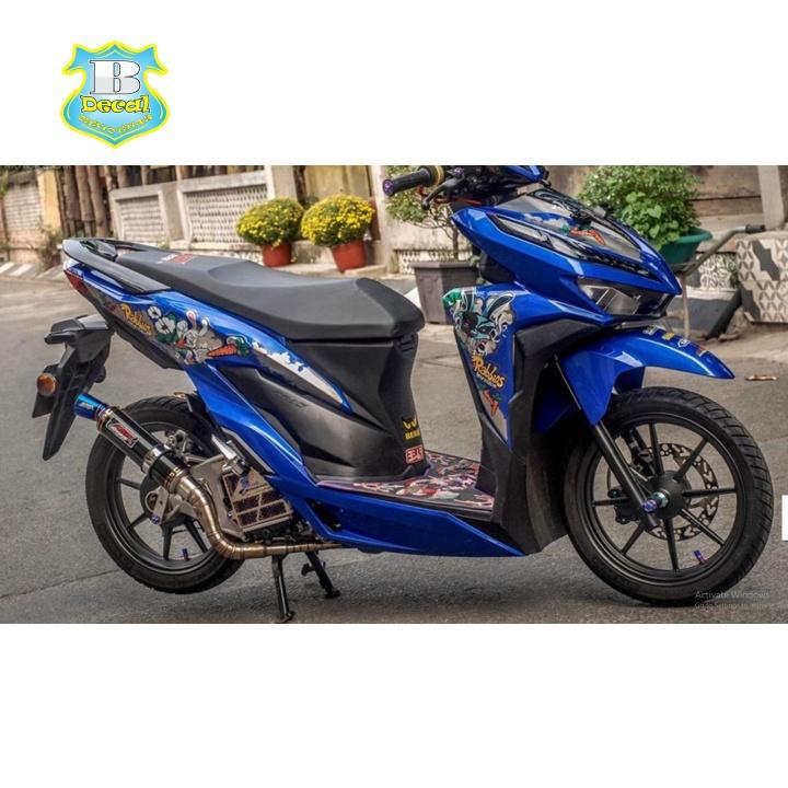 Tem rời dành cho vario 150 thỏ xanh