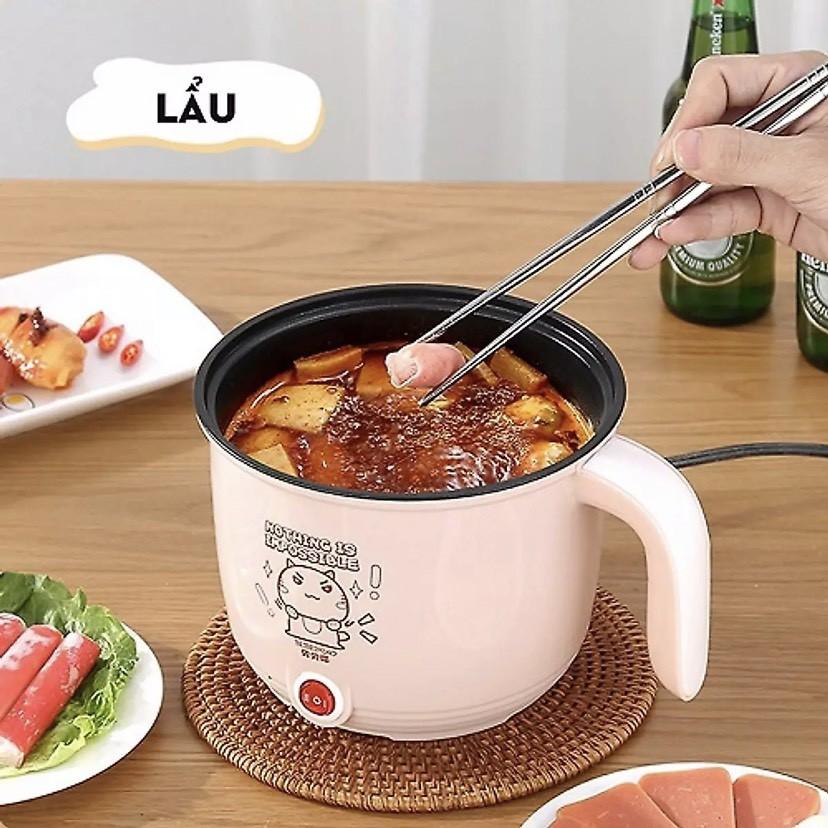 Nồi Lẩu Mini, Ca Nấu Mì Đa Năng Siêu Tốc Siêu Tiện Lợi 16CM.(GIAO NGẪU NHIÊN)