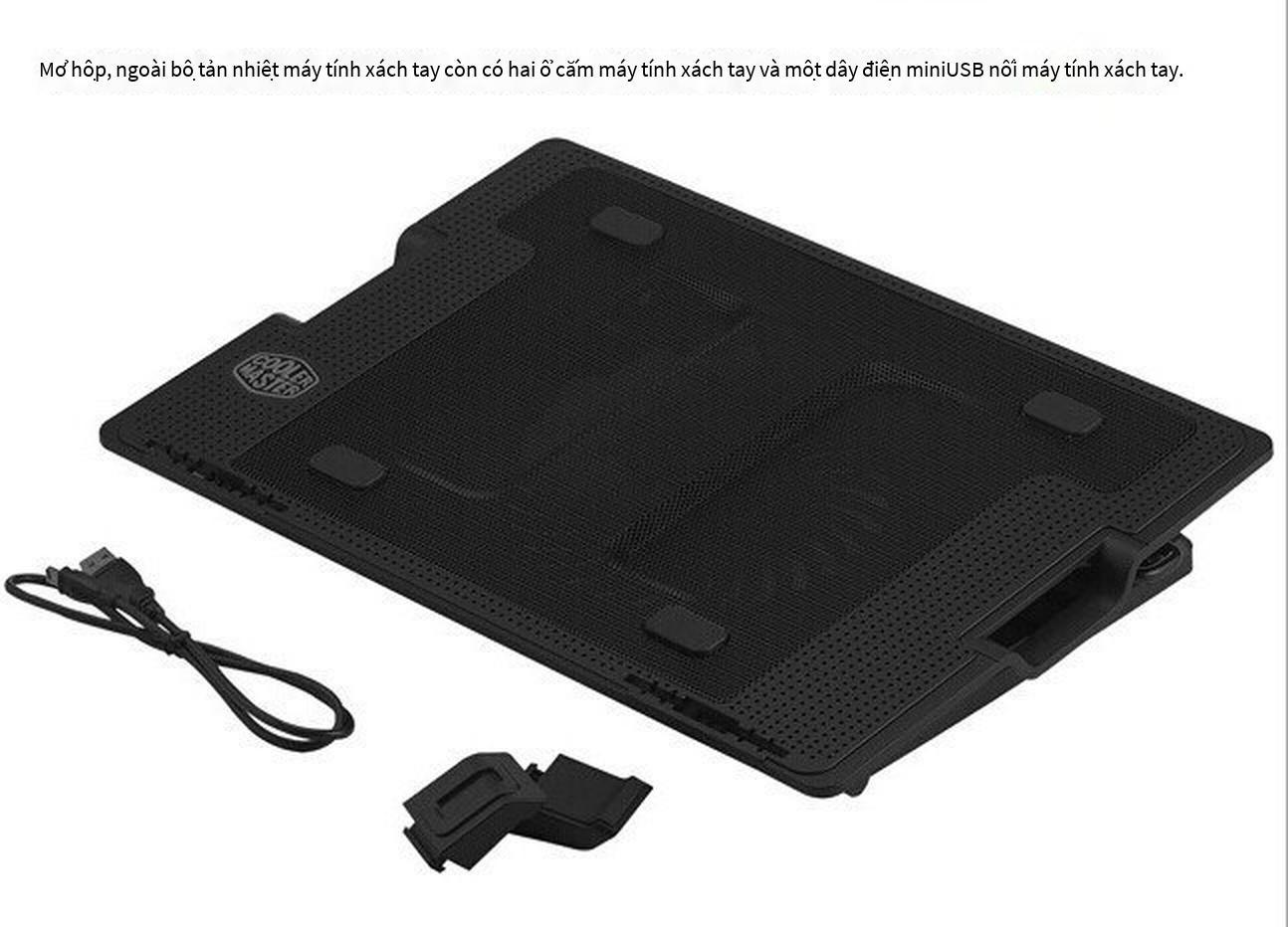 Đảm bảo chất lượng Quạt đế làm mát máy tính xách tay Giá đỡ điều chỉnh 14 inch làm mát máy tính xách tay